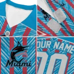 custom-miami-marlins-vivid-chevron-blue-pet-jersey-best-selling.webp
