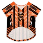 custom-san-francisco-giants-vivid-chevron-orange-pet-jersey-best-selling.webp