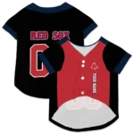 personalized-boston-red-sox-tail-hem-red-black-pet-jersey-best-selling.webp