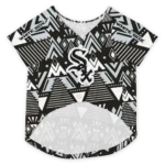 personalized-chicago-white-sox-arrowhead-layers-black-pet-jersey-best-selling.webp
