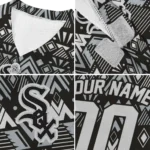personalized-chicago-white-sox-arrowhead-layers-black-pet-jersey-best-selling.webp
