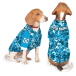 personalized-miami-marlins-daring-camo-blue-pet-jersey-best-selling.webp