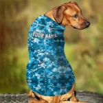 personalized-miami-marlins-daring-camo-blue-pet-jersey-best-selling.webp