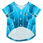 personalized-miami-marlins-striped-collar-blue-pet-jersey-best-selling.webp