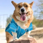 personalized-miami-marlins-striped-collar-blue-pet-jersey-best-selling.webp
