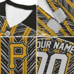 personalized-pittsburgh-pirates-vivid-chevron-black-pet-jersey-best-selling.webp
