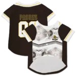 personalized-san-diego-padres-big-diamond-stripe-brown-white-pet-jersey-best-selling.webp