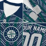 personalized-seattle-mariners-vivid-chevron-navy-blue-pet-jersey-best-selling.webp