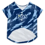 personalized-tampa-bay-rays-lightning-streaks-navy-pet-jersey-best-selling.webp