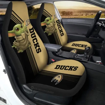 Anaheim Ducks Car Seat Covers Baby Yoda Car Accessories Gear Car Cover 2
