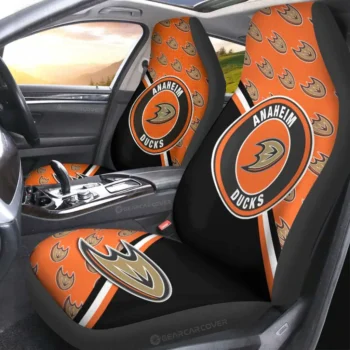 Anaheim Ducks Car Seat Covers Custom Car Accessories For Fans Gear Car Cover 2