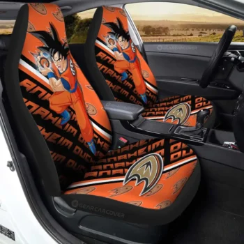 Anaheim Ducks Car Seat Covers Goku Car Decorations For Fans Gear Car Cover TN0901231001 CSC 2023