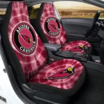 Arizona Cardinals Car Seat Covers Custom Tie Dye Car Accessories Gear Car Cover CSC DN0803231001