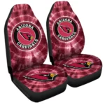 Arizona Cardinals Car Seat Covers Custom Tie Dye Car Accessories Gear Car Cover CSC DN0803231001