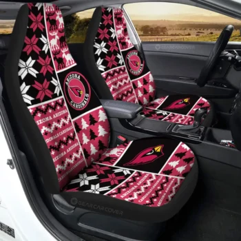 Arizona Cardinals Car Seat Covers Custom Ugly Style Car Accessories Gear Car Cover 2
