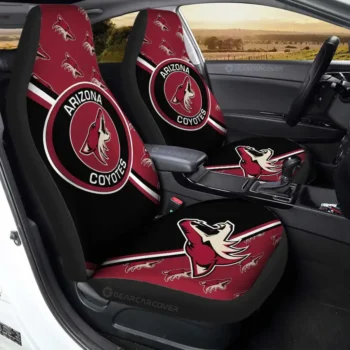 Arizona Coyotes Car Seat Covers Custom Car Accessories For Fans Gear Car Cover CSC TN1310223001