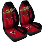 Atlanta Falcons Car Seat Covers Baby Yoda Car Accessories Gear Car Cover DN0304231002 CSC 2023
