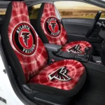 Atlanta Falcons Car Seat Covers Custom Tie Dye Car Accessories Gear Car Cover DN0803231002 CSC 2023