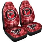 Atlanta Falcons Car Seat Covers Custom Tie Dye Car Accessories Gear Car Cover DN0803231002 CSC 2023