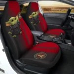 Atlanta United FC Car Seat Covers Baby Yoda Car Accessories Gear Car Cover DN0304231064 CSC 2023