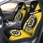 Boston Bruins Car Seat Covers Custom Car Decorations For Fans Gear Car Cover