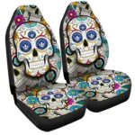 CF Montreal Car Seat Covers Custom Sugar Skull Car Accessories Gear Car Cover DN0208232072 CSC 2023