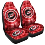 Carolina Hurricanes Car Seat Covers Custom Tie Dye Car Accessories Gear Car Cover DN0803231038 CSC 2023