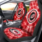 Carolina Hurricanes Car Seat Covers Custom Tie Dye Car Accessories Gear Car Cover DN0803231038 CSC 2023