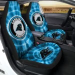 Carolina Panthers Car Seat Covers Custom Tie Dye Car Accessories Gear Car Cover DN0803231005 CSC 2023