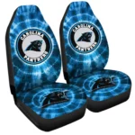 Carolina Panthers Car Seat Covers Custom Tie Dye Car Accessories Gear Car Cover DN0803231005 CSC 2023