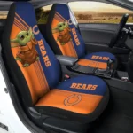 Chicago Bears Car Seat Covers Baby Yoda Car Accessories Gear Car Cover CSC DN0304231006