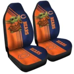 Chicago Bears Car Seat Covers Baby Yoda Car Accessories Gear Car Cover CSC DN0304231006