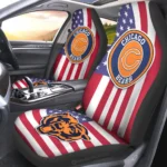 Chicago Bears Car Seat Covers Custom Car Decor Accessories Gear Car Cover CSC TN1310221013