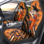 Chicago Bears Car Seat Covers Goku Car Decorations For Fans Gear Car Cover TN0901231038 CSC 2023