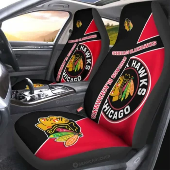 Chicago Blackhawks Car Seat Covers Custom Car Accessories For Fans Gear Car Cover 2 Cfc50239