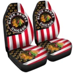 Chicago Blackhawks Car Seat Covers Custom US Flag Style Gear Car Cover TN1510221037 CSC 2022 7e62a936