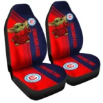 Chicago Fire FC Car Seat Covers Baby Yoda Car Accessories Gear Car Cover DN0304231068 CSC 2023