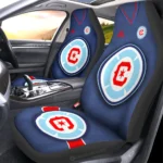 Chicago Fire FC Car Seat Covers Custom Car Accessories For Fans Gear Car Cover DN0102231004 CSC 2023