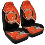 Cleveland Browns Car Seat Covers Custom Car Accessories For Fans Gear Car Cover CSC TN1310223055