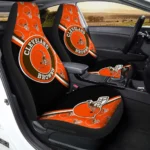 Cleveland Browns Car Seat Covers Custom Car Accessories For Fans Gear Car Cover CSC TN1310223055