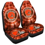 Cleveland Browns Car Seat Covers Custom Tie Dye Car Accessories Gear Car Cover CSC DN0803231008