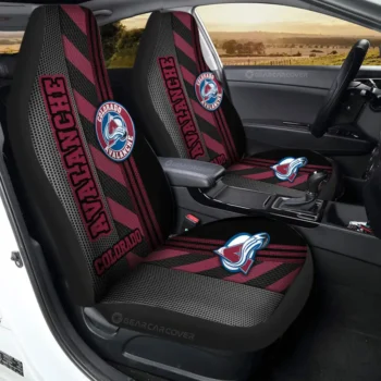 Colorado Avalanche Car Seat Covers Custom Car Accessories Gear Car Cover 2 2d9f7e72