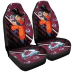 Colorado Avalanche Car Seat Covers Goku Car Decorations For Fans Gear Car Cover TN0901231023 CSC 2023 1fe60047