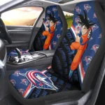 Columbus Blue Jackets Car Seat Covers Goku Car Decorations For Fans Gear Car Cover TN0901231008 CSC 2023