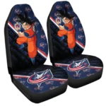 Columbus Blue Jackets Car Seat Covers Goku Car Decorations For Fans Gear Car Cover TN0901231008 CSC 2023