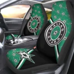 Dallas Stars Car Seat Covers Custom Car Accessories For Fans Gear Car Cover CSC TN1310223014