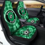 Dallas Stars Car Seat Covers Custom Tie Dye Car Accessories Gear Car Cover DN0803231042 CSC 2023