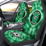 Dallas Stars Car Seat Covers Custom Tie Dye Car Accessories Gear Car Cover DN0803231042 CSC 2023