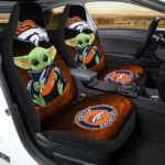 Denver Broncos Car Seat Covers Baby Yoda Car Accessories For Fan Gear Car Cover DN1205238010 CSC 2023