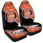 Denver Broncos Car Seat Covers Custom Car Accessories For Fans Gear Car Cover CSC TN1310223037